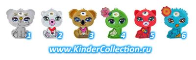 Лот: 10356897. Фото: 1. Киндер.Метио-животные № 5 и 6. Игрушки