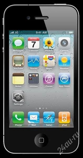 Лот: 2423765. Фото: 1. Iphone 4s 16Gb черный neverlock. Смартфоны