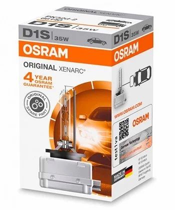 Лот: 14476412. Фото: 1. Ксеноновая лампа D1S Osram Xenarc... Оптика и освещение