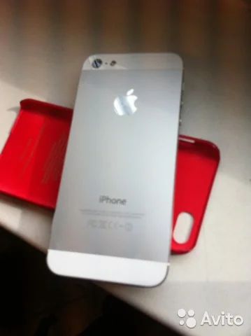 Лот: 5285005. Фото: 1. iPhone 5 16gb white. Смартфоны