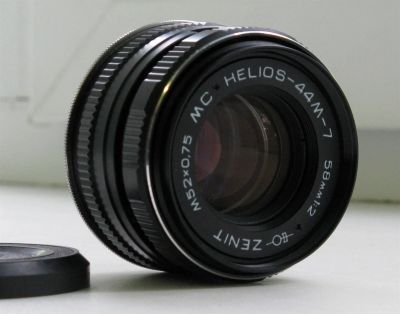 Лот: 3156563. Фото: 1. МС Гелиос-44М-7 отличный + переходник... Объективы