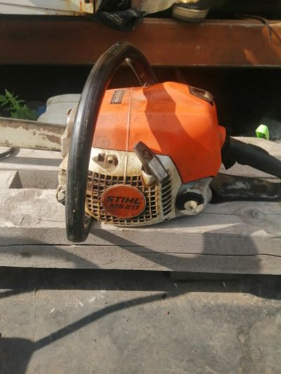 Лот: 16308307. Фото: 1. Бензопила Stihl Ms211, не заводится. Запчасти