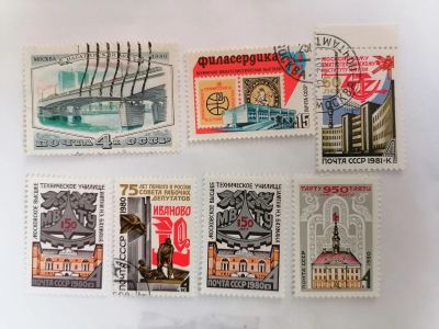 Лот: 25646119. Фото: 1. Набор марок СССР. Разные года. Марки