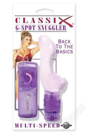 Лот: 2533236. Фото: 1. Стимулятор точки G SNUGGLER фиолетовый. Игрушки