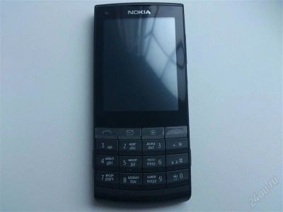 Лот: 1944400. Фото: 1. продам nokia x3-02 черный. только... Кнопочные мобильные телефоны