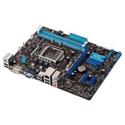 Лот: 17810173. Фото: 1. Материнская плата asus p8h61-mx... Материнские платы