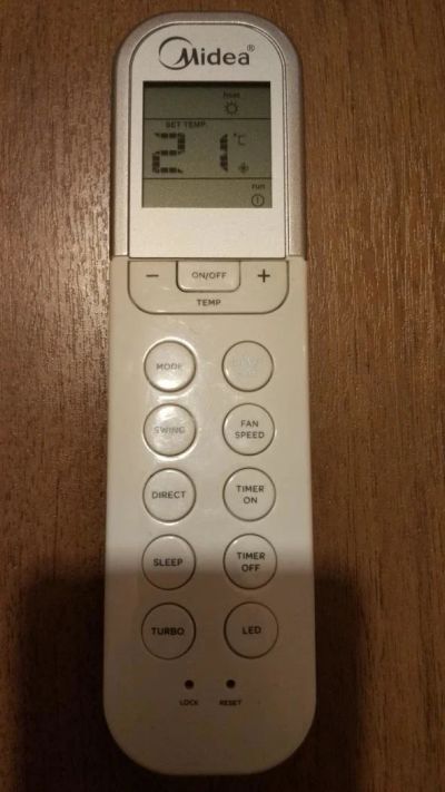 Лот: 10989267. Фото: 1. Пульт Midea RG36B/BGE оригинал. Запчасти