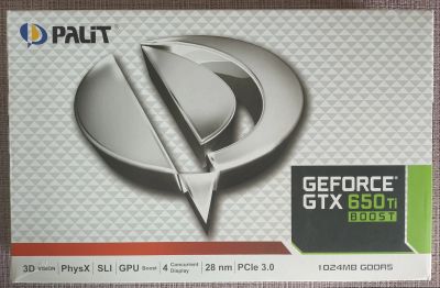 Лот: 16278772. Фото: 1. Видеокарта Palit GeForce GTX 650... Видеокарты