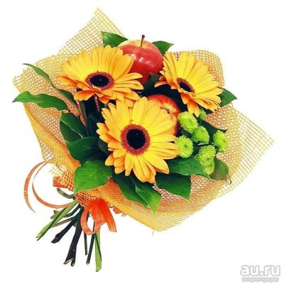 Лот: 13667090. Фото: 1. Лот № 405 Букет осень - 1050р. Свежие цветы