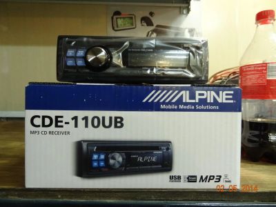 Лот: 4063706. Фото: 1. Alpine CDE-110UB CD/mp3-ресивер. Автомагнитолы