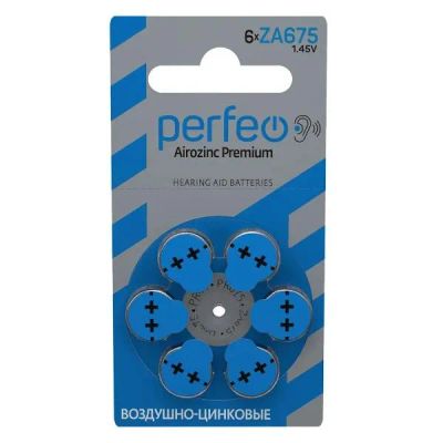 Лот: 24512421. Фото: 1. Батарейки Perfeo PR44 (ZA675... Батарейки, аккумуляторы, элементы питания