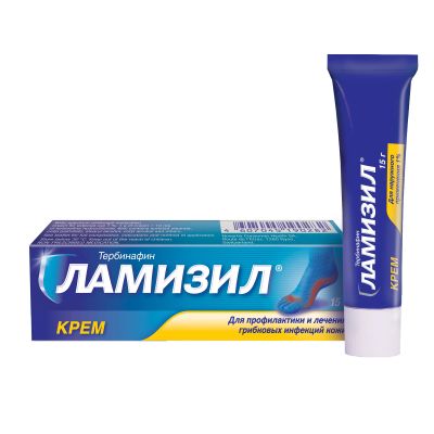 Лот: 23716419. Фото: 1. Ламизил крем 1% 15г. Лекарства