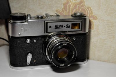 Лот: 4846718. Фото: 1. ФЭД-5В. Плёночные дальномерные, шкальные