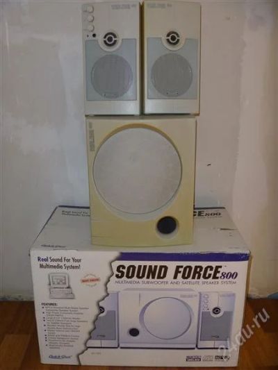Лот: 1222209. Фото: 1. Звуковая система SOUND FORCER... Акустические системы