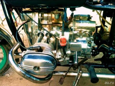 Лот: 17466671. Фото: 1. Двигатель на мотоцикл Урал в сборе. Двигатель и элементы двигателя