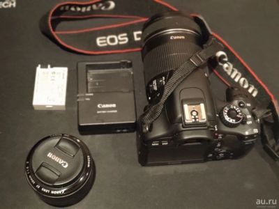 Лот: 18160050. Фото: 1. CANON 550D kit 18-135, Вспышка... Цифровые зеркальные