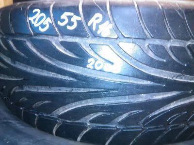 Лот: 11178388. Фото: 1. 205/55 R16 Dunlop SP-9000 одно. Шины