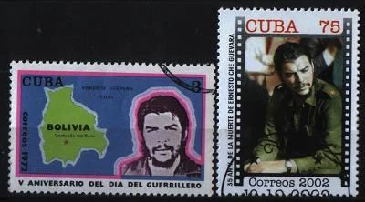 Лот: 7089774. Фото: 1. Куба 1972г 2002г персоналии 2марки. Марки