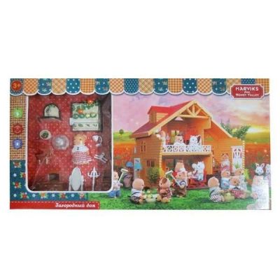 Лот: 4914083. Фото: 1. Загородный домик Happy Family... Куклы и аксессуары