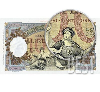 Лот: 14376516. Фото: 1. 1000 лир 1943 года Италия копия... Европа