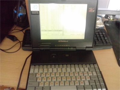 Лот: 11354381. Фото: 1. Винтажный нубук twinhead sme-486. Ноутбуки