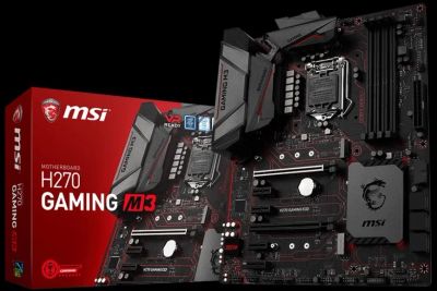 Лот: 10063167. Фото: 1. MSI H270 Gaming M3. Материнские платы