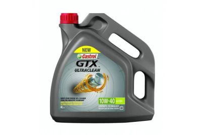 Лот: 14492437. Фото: 1. Castrol GTX Ultraclean 10w-40... Масла, жидкости