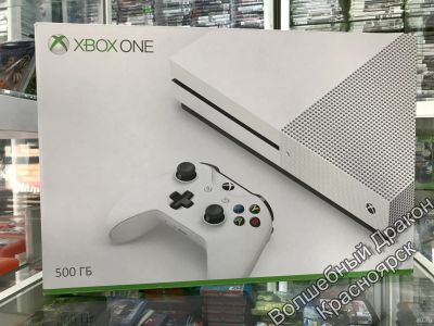 Лот: 13237977. Фото: 1. Xbox One S 500 Gb Игровая Приставка... Игровые приставки, консоли