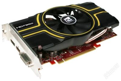 Лот: 2501590. Фото: 1. Radeon HD 7850 860Mhz PCI-E 3... Видеокарты