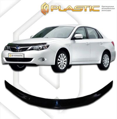 Лот: 13013288. Фото: 1. Дефлектор капота Subaru Impreza... Детали тюнинга