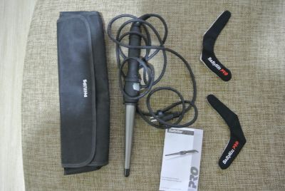 Лот: 13030778. Фото: 1. Плойка babyliss PRO titanium tourmaline. Укладка и стрижка волос, бритьё, эпиляция