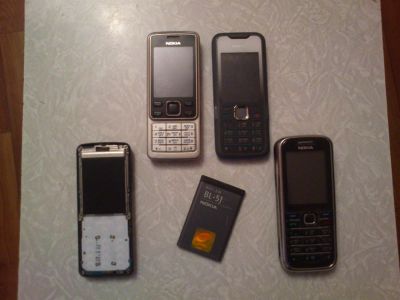 Лот: 3294649. Фото: 1. Четыре телефона NOKIA. Кнопочные мобильные телефоны
