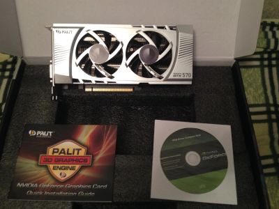 Лот: 3209405. Фото: 1. GeForce GTX 570 Sonic Platinum... Видеокарты