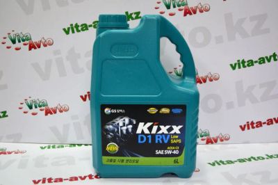 Лот: 11712907. Фото: 1. Kixx D1 RV 5w40 6л. Масла, жидкости