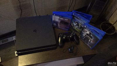 Лот: 13752566. Фото: 1. PlayStation 4 slim 500 gb. Консоли