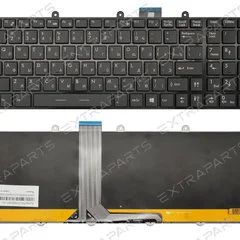 Лот: 15963296. Фото: 1. Клавиатура MSI GX70 черная c подсветкой... Клавиатуры для ноутбуков