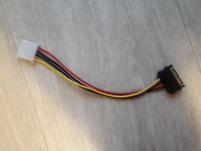 Лот: 12534385. Фото: 1. Переходник питания sata-molex. Шлейфы, кабели, переходники
