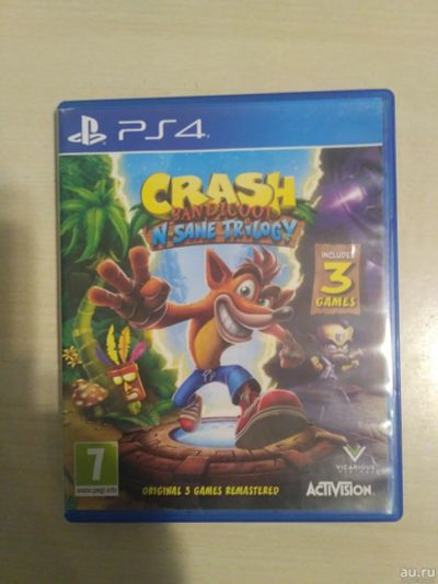 Лот: 16030042. Фото: 1. Crash Bandicoot/крэш бандикут. Игры для консолей