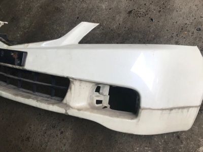 Лот: 11264940. Фото: 1. бампер белый передний Honda Accord... Кузов