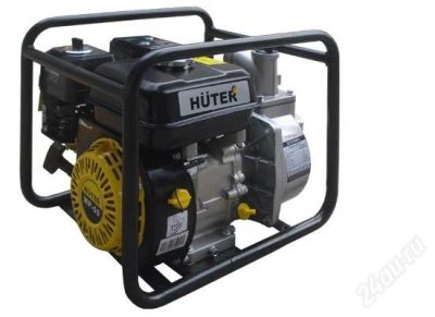Лот: 3497772. Фото: 1. Мотопомпа Huter MP-50 ( 5.5 л... Насосы садовые, мотопомпы