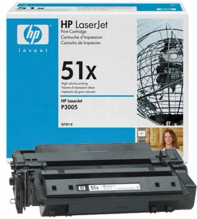 Лот: 7858271. Фото: 1. Картридж HP Q7551X. Картриджи, расходные материалы