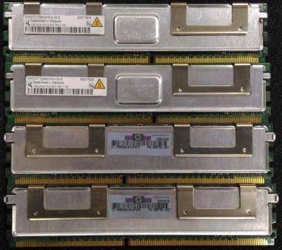 Лот: 8788442. Фото: 1. Серверная оперативная память 4x1Gb... Оперативная память