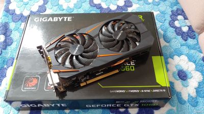 Лот: 16859778. Фото: 1. Видеокарта Gigabyte gtx 1060 6gb. Видеокарты