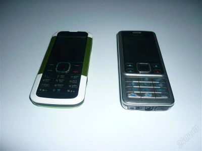 Лот: 1019099. Фото: 1. Nokia 6300 и Nokia 5000 одним... Кнопочные мобильные телефоны