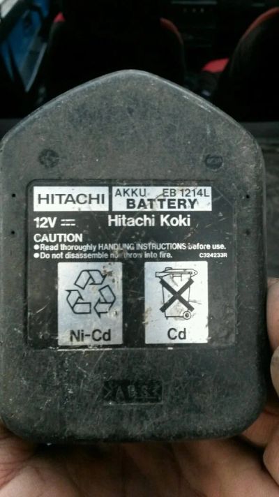 Лот: 9579457. Фото: 1. Аккумулятор с шуроповерта Hitachi. Электроинструмент
