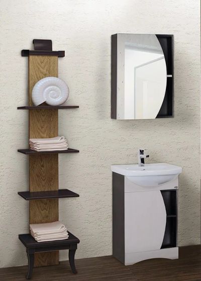 Лот: 7372021. Фото: 1. Тумба с раковиной и зеркало Onika... Мебель для ванной комнаты