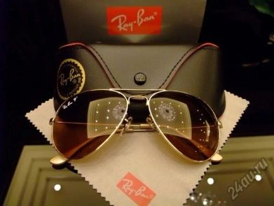 Лот: 4129586. Фото: 1. очки Ray Ban Рэй Бэн Aviator Авиатор... Очки солнцезащитные