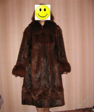 Лот: 2053266. Фото: 1. шуба из нутрии "с рубля". Верхняя одежда