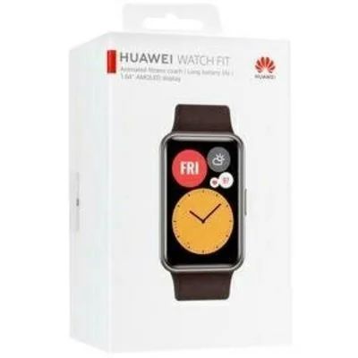 Лот: 17972142. Фото: 1. Смарт-часы Huawei Watch Fit чёрные. Смарт-часы, фитнес-браслеты, аксессуары