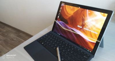 Лот: 12005488. Фото: 1. Asus transformer pro T304UA i7-7500U... Ноутбуки